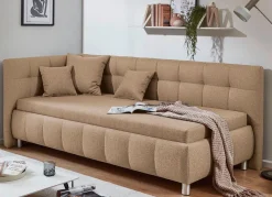 BADER Studioliege mit Kissen und Bettkasten