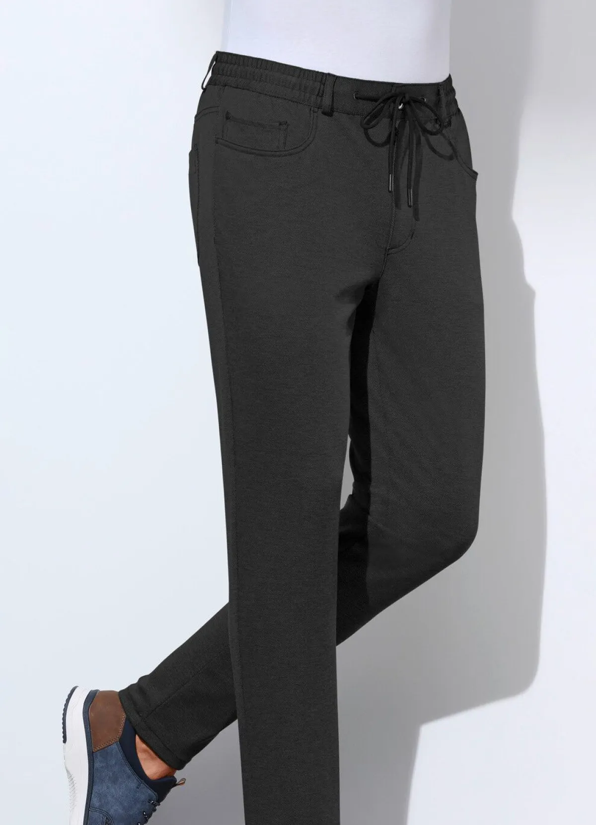 Herren BADER Superstretch-Hose mit Gummibund in 3 Farben