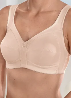 Damen SUSA Zweierpack BH mit verstärktem Vorder- und Rückteil