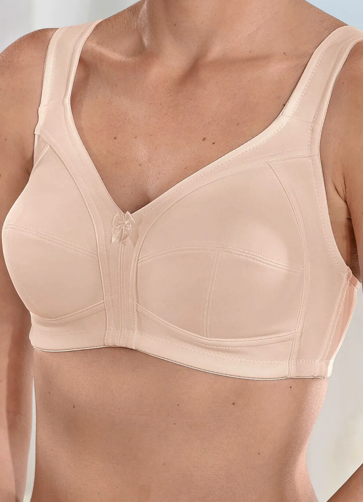 Damen SUSA Zweierpack BH mit verstärktem Vorder- und Rückteil