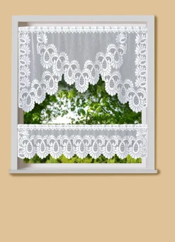 BADER 2-teiliges Fensterset mit Stangendurchzug
