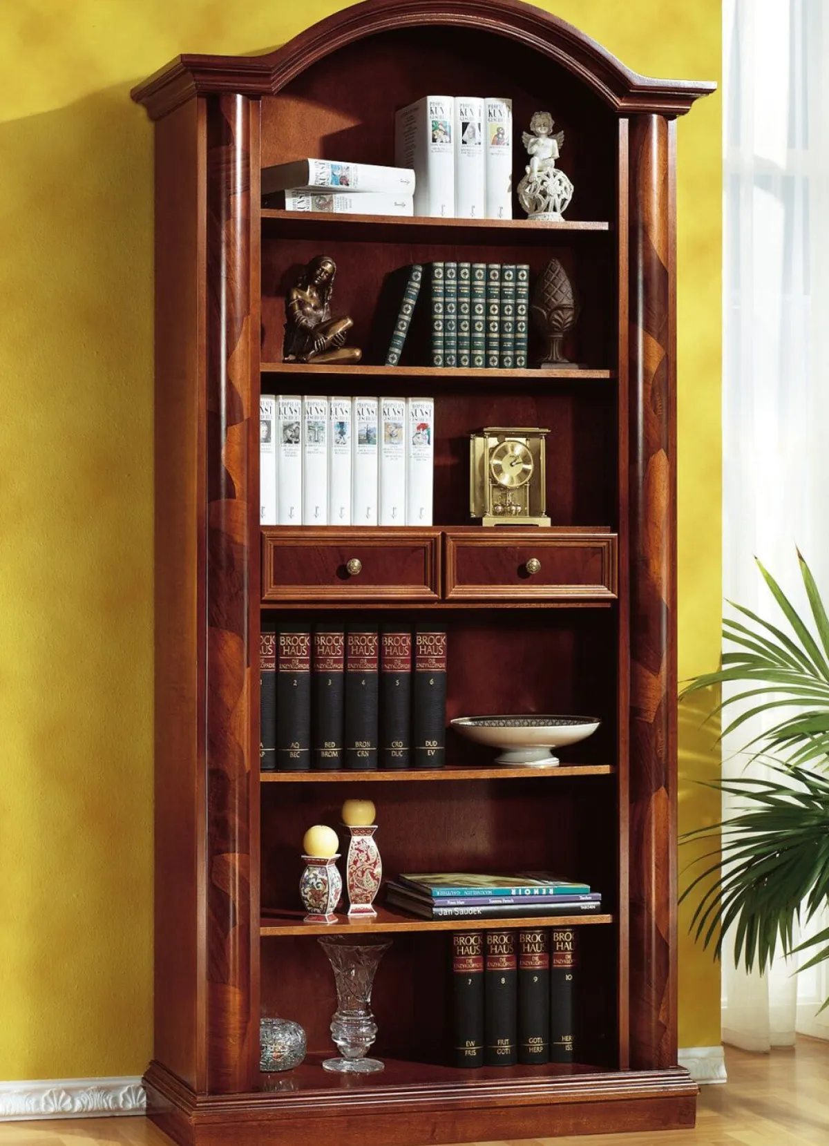 BADER Teilmassives Bücherregal
