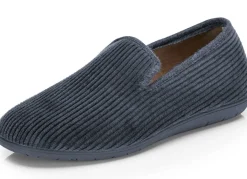 Herren BADER Textil-Hausschuh in Cord-Optik