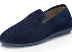 Herren BADER Textil-Hausschuh in Cord-Optik