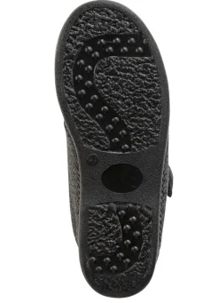Herren BADER Textil-Stiefelette mit dezentem Fischgrat-Muster