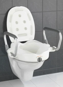BADER Toilettensitzerhöher mit Armlehnen
