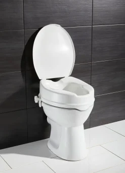 BADER Toilettensitzerhöhung mit Deckel