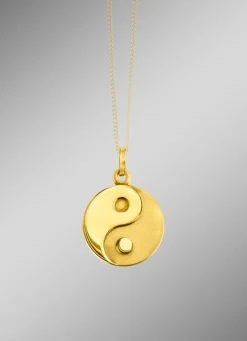 Herren BADER Toller Anhänger mit Motiv Yin und Yang
