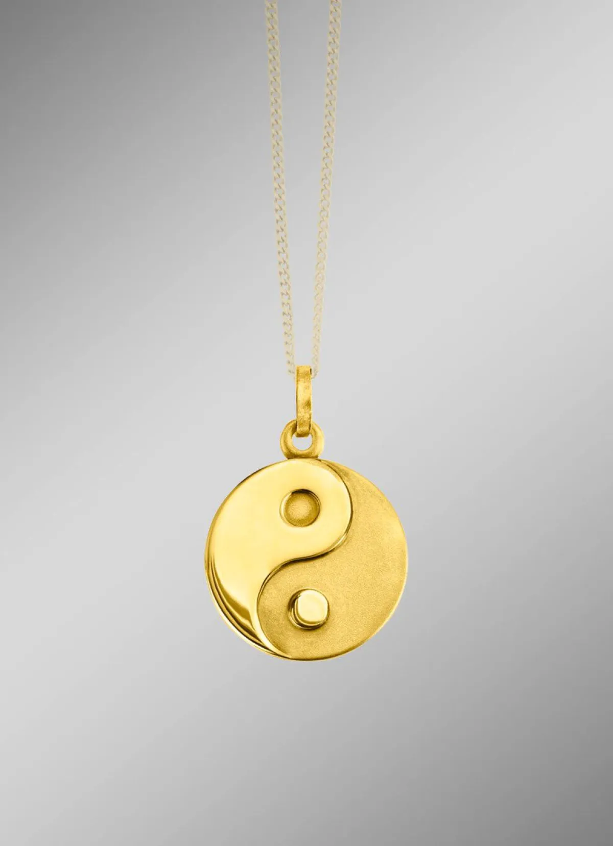 Herren BADER Toller Anhänger mit Motiv Yin und Yang