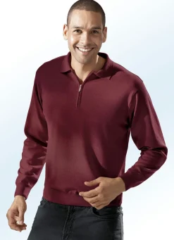 Herren BADER Tragangenehmer Polopullover in 4 Farben