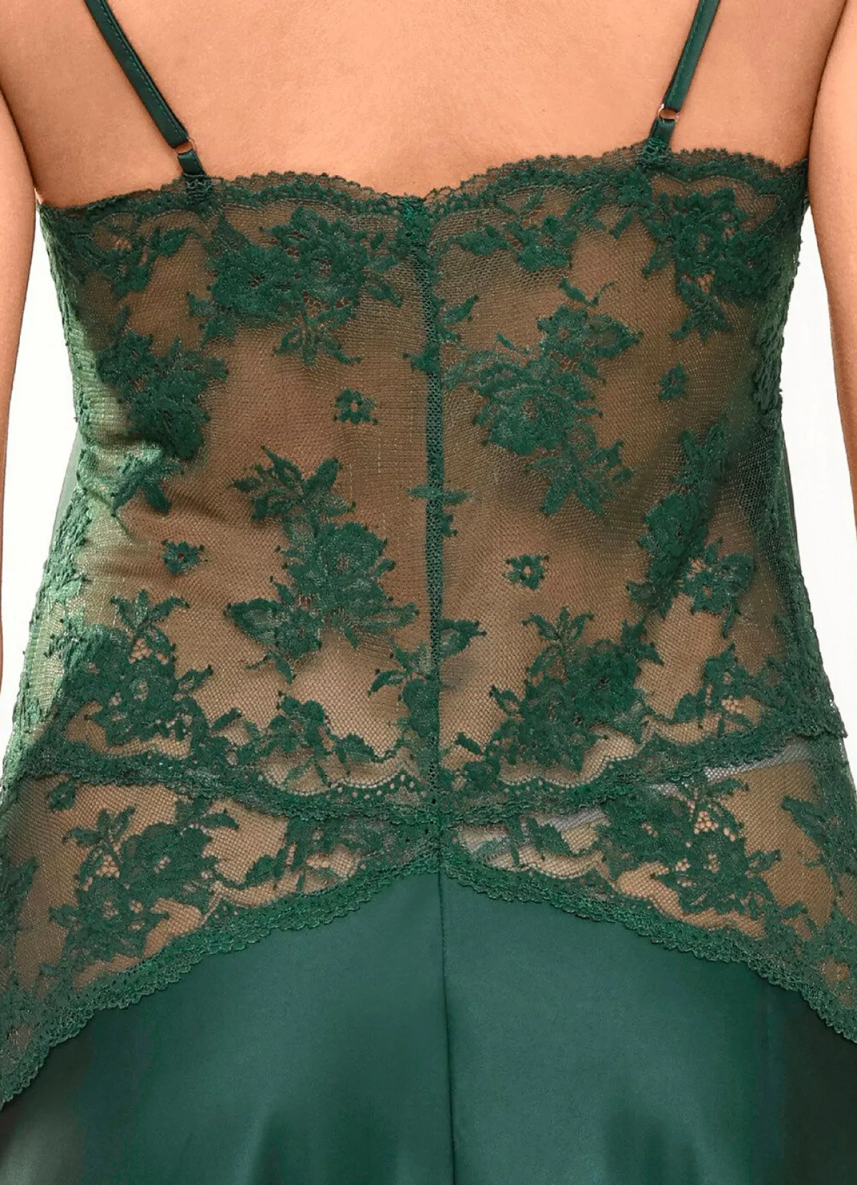 Damen LingaDore Traumhaftes Negligé mit floraler Elastikspitze