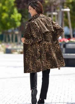 Damen BADER Trenchcoat mit Gürtel