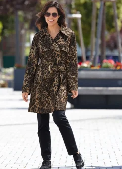 Damen BADER Trenchcoat mit Gürtel