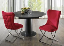 BADER Trendige Esszimmer-Stühle, 2er-Set