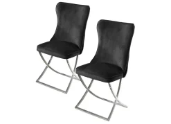BADER Trendige Esszimmer-Stühle, 2er-Set