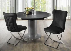 BADER Trendige Esszimmer-Stühle, 2er-Set
