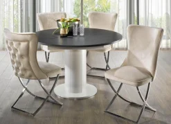 BADER Trendige Esszimmer-Stühle, 2er-Set