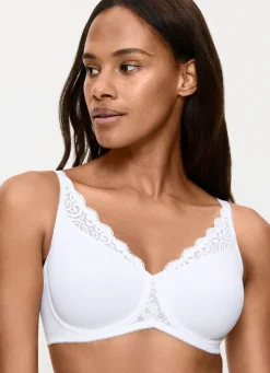 Damen BADER Triumph Amourette Minimzer-Bügel-BH mit Elastikspitze