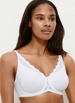 Damen BADER Triumph Amourette Minimzer-Bügel-BH mit Elastikspitze