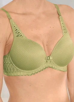 Damen BADER Triumph-Aura Spotlight Bügel-BH mit Elastikspitze