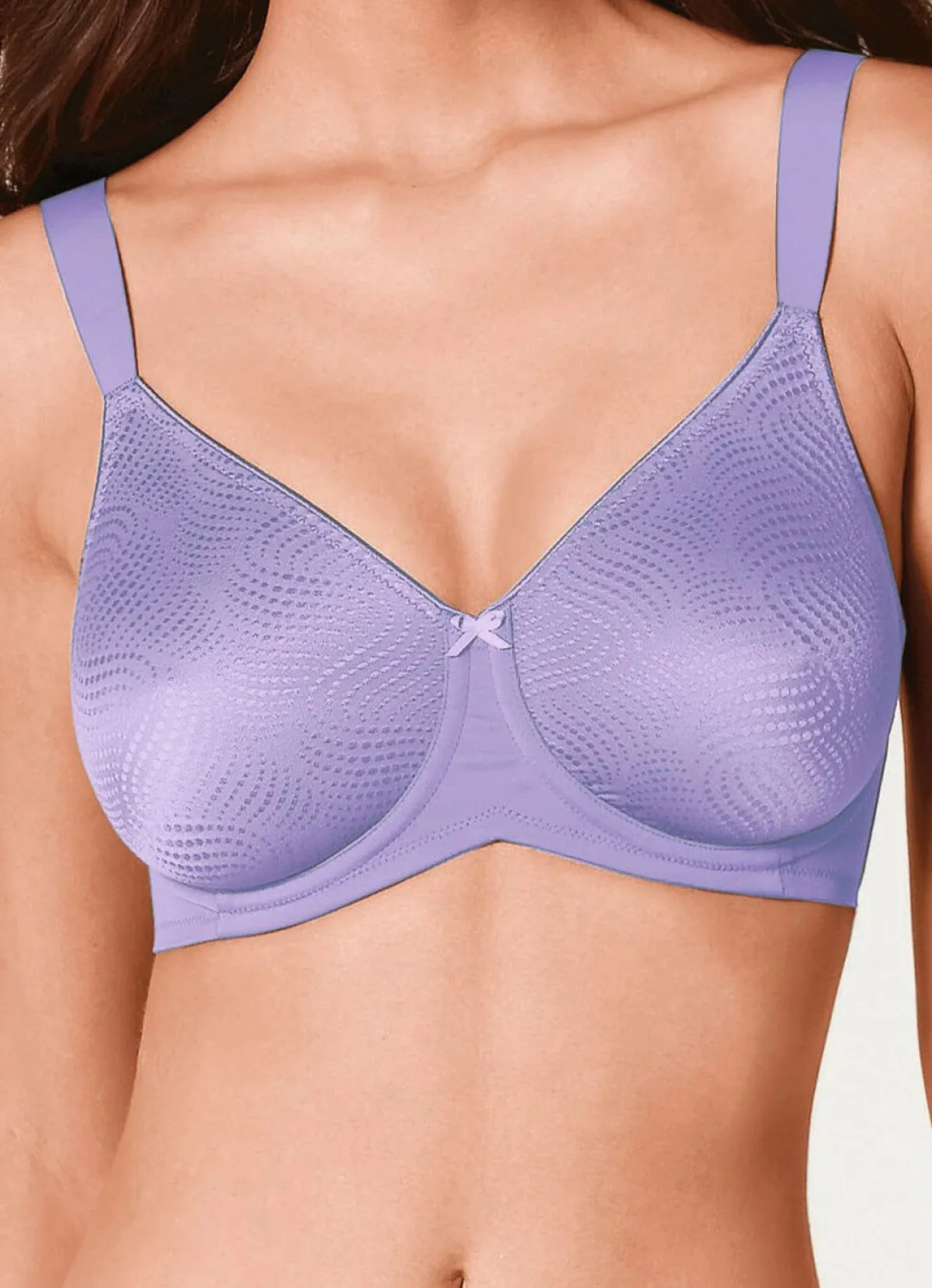 Damen BADER Triumph Essential Minimizer Bügel-BH mit jacquarddessinierten Cups