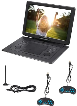 BADER Universum DVD 400-20 portabler DVD-Spieler mit 300 Mini-Spielen