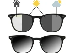 BADER Vergrößerungsbrille 2-in-1, mit selbsttönenden Gläsern