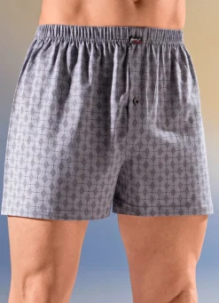 Herren BADER Viererpack Boxershorts mit Dehnbund