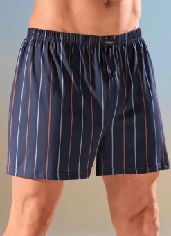 Herren GLEYMOR Viererpack Boxershorts mit knöpfbarem Eingriff