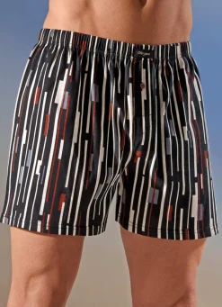 Herren GLEYMOR Viererpack Boxershorts mit Streifendessin