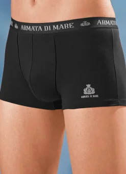 Herren Armata di Mare Viererpack Pants aus Feinjersey, mit Elastikbund