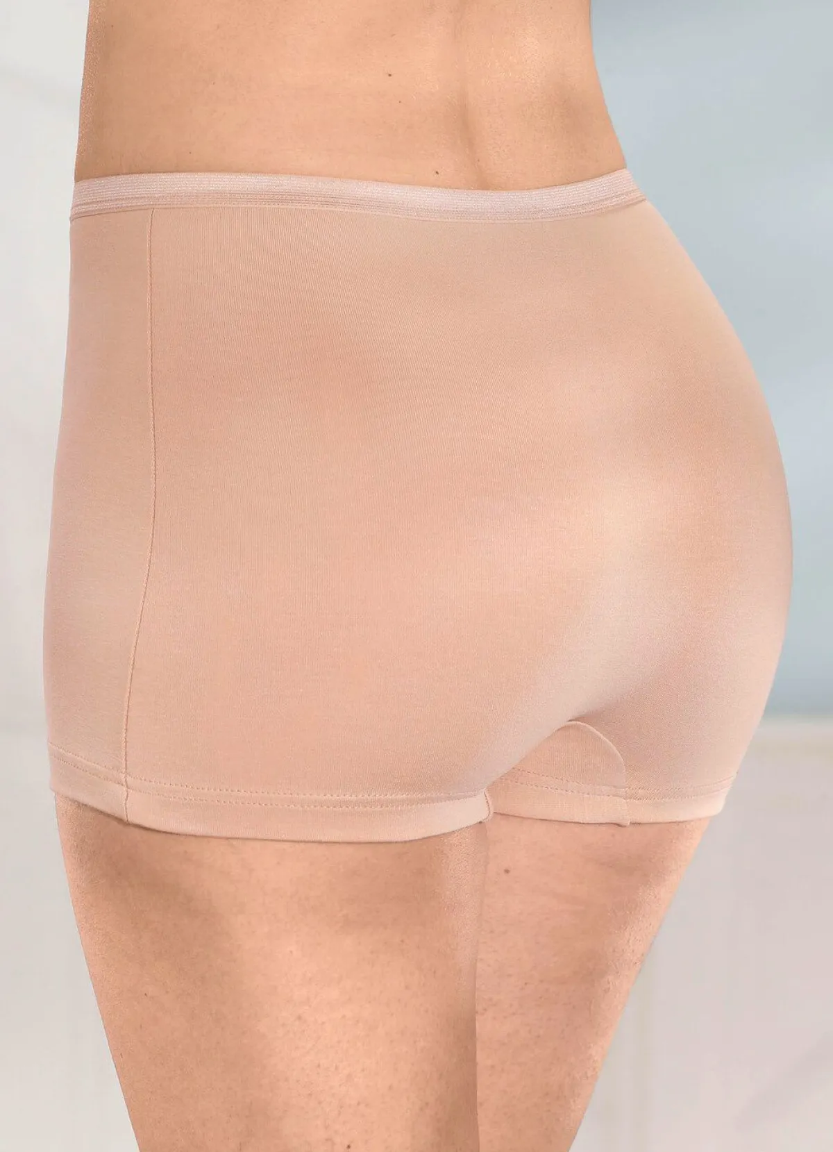Damen BADER Viererpack Pants mit dezent glänzendem Elastikbund