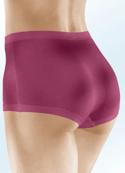 Damen BADER Viererpack Pants mit Gummizug im Bund