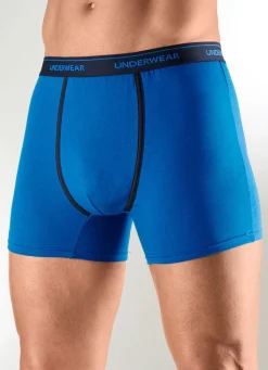 Herren BADER Viererpack Pants mit Kontrastpaspeln