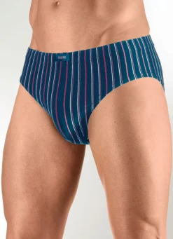 Herren BADER Viererpack Slips mit Dehnbund