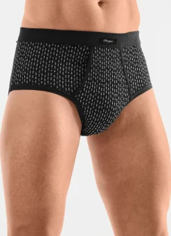 Herren GLEYMOR Viererpack Slips mit Eingriff aus Feinjersey