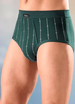 Herren BADER Viererpack Slips mit Softbund