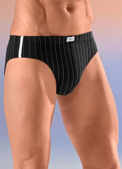 Herren BADER Viererpack Sips it Streifendessin