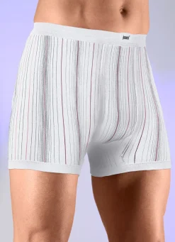 Herren BADER Viererpack Unterhosen mit Streifendessin