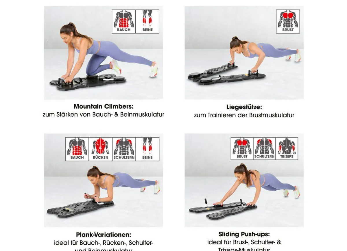 KLAUS MODELLE MADE IN GERMANY "VITALmaxx" Multi Fitness Board