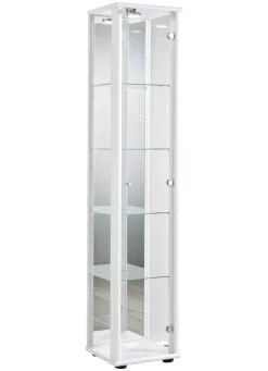 BADER Vitrine, 1-türig, mit LED-Beleuchtung