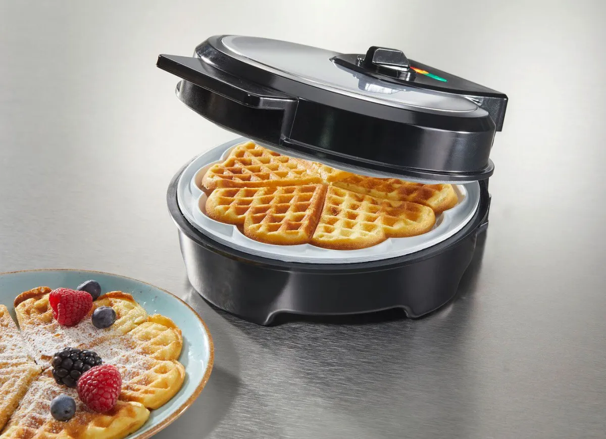 BADER Waffeleisen für dünne und dicke Waffeln in nur 2–3 Minuten
