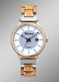 Herren WAIDZEIT Solar-Herrenuhr SLB02W