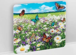 WENKO Wandblende aus Glas mit n-Motiv