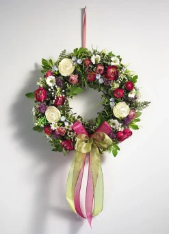 BADER Wandkranz mit Ranunkeln