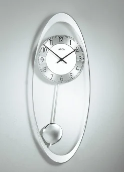 BADER Wanduhr aus hochwertigem Mineralglas
