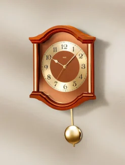 BADER Wanduhr aus Holz