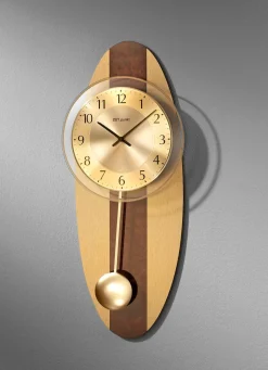 BADER Wanduhr mit Funkuhrwerk