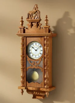 BADER Wanduhr mit Pferd