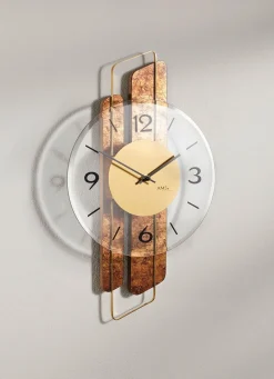 BADER Wanduhr mit präzisem Quarzuhrwerk
